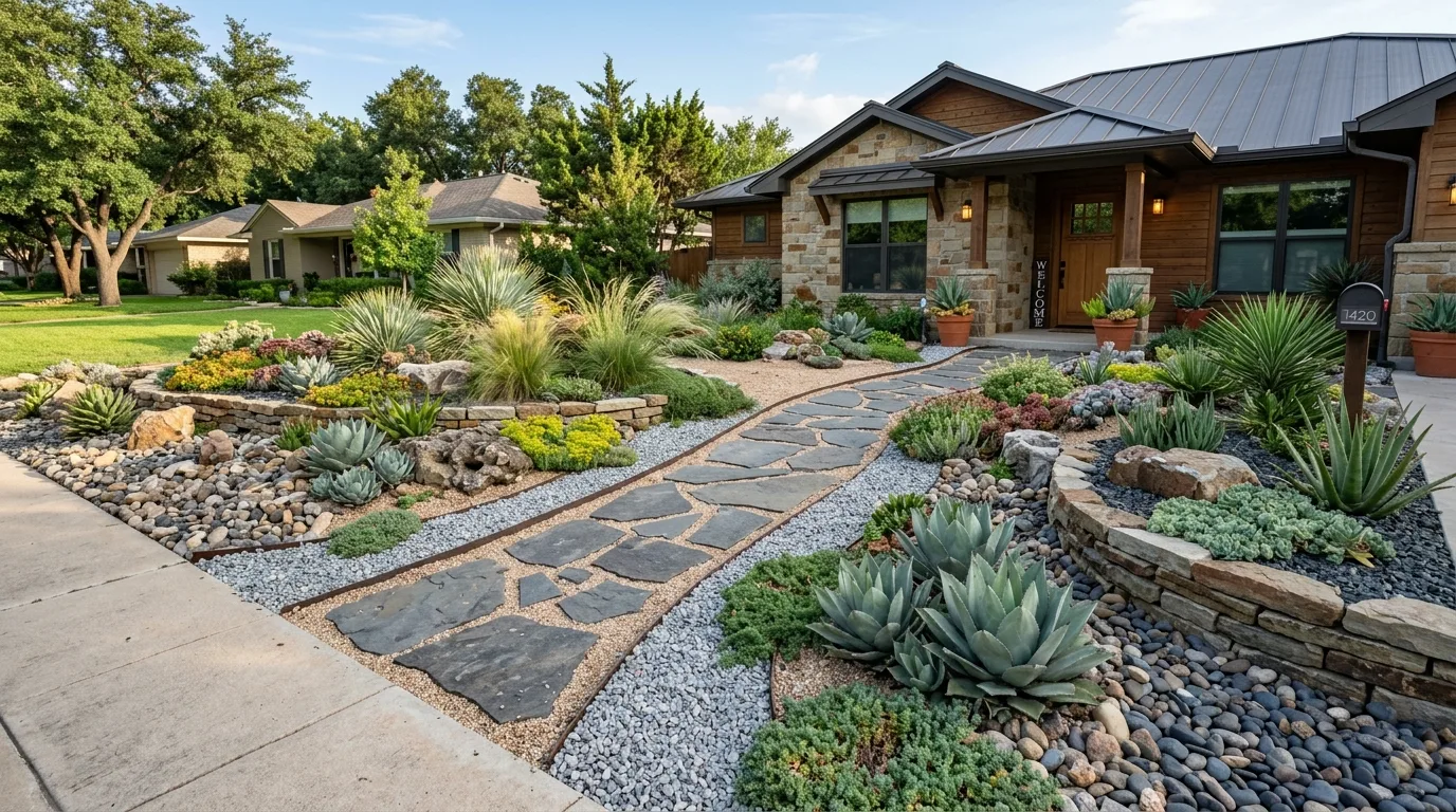 Rock Garden Beds